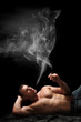Photo: Girl from smoke Girl from smoke