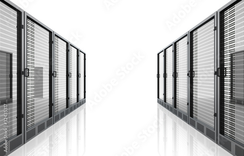 Illustration: Server Raum Server Raum