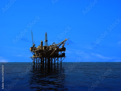 Photo: Oil Rig Oil Rig