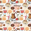 Coffee delicious pattern Coffee delicious pattern