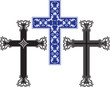 cross design set