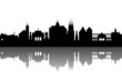 Erfurt Skyline abstrakt