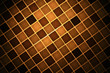 brown mosaic