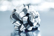 silver christmas gift