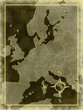 Map of modern Europe at the background