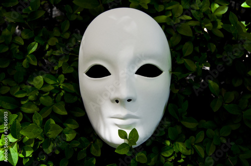 Photo: White mask for different concepts White mask for different concepts