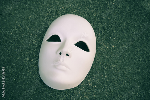 Photo: White mask for different concepts White mask for different concepts