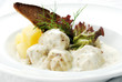 Chicken meat with cream Chicken meat with cream
