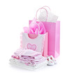 Photo: Pink baby shower presents Pink baby shower presents