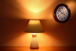 Photo : Lamp And Clock