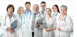 Team portrait of medical doctors