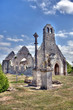 Ruines de l'église Sainte-Basile à Juaye-Mondaye