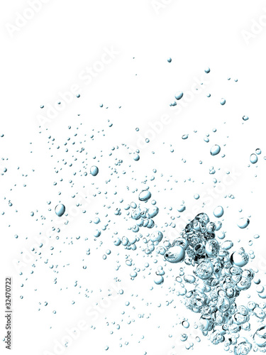 Illustration: Wasserblasen Blasen Wasserblasen Blasen