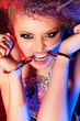 Beautiful woman with handcuffs Beautiful woman with handcuffs