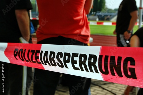 Foto: Abgesperrt! Abgesperrt!