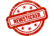 Grunge Stempel rot NEWSTICKER