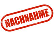Grunge Stempel rot NACHNAHME