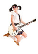 girl with a guitar