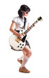 girl with a guitar