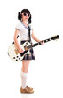 girl with a guitar