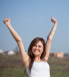 happy woman happy woman