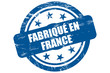 Sternen Stempel blau FABRIQUÉ EN FRANCE
