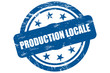 Sternen Stempel blau PRODUCTION LOCALE