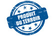 Sternen Stempel blau PRODUIT DU TERROIR