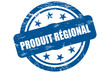 Sternen Stempel blau PRODUIT REGIONAL