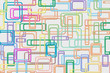 Square Colorful Background