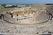 Ancient theater in Hierapolis, now Pamukkale, Turkey