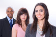 Multicultural business team