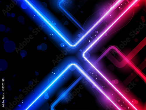 Vektor: Rainbow Lines Background Neon Laser Rainbow Lines Background Neon Laser
