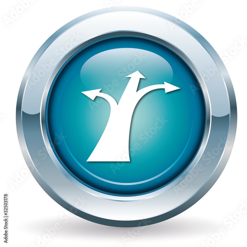 Vektor: Perspektive - Button Perspektive - Button