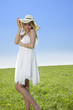 Photo: Young woman enjoying sunshine Young woman enjoying sunshine