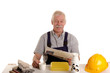 Handwerker macht Pause