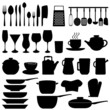 Kitchen utensils and objects