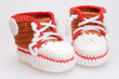 crocheted booties for a boy crocheted booties for a boy