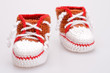 crocheted booties for a boy crocheted booties for a boy