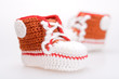 crocheted booties for a boy crocheted booties for a boy