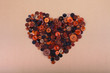 buttons heart buttons heart
