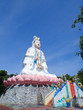 Kuan Yin sitting on a lotus in Thailand