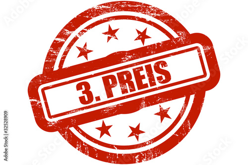Foto: Sternen Stempel rot 3. PREIS Sternen Stempel rot 3. PREIS
