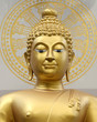 Buddha with wheel of life