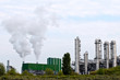 chemical and oil factory