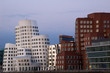 Gehry Bauten am alten Zollhof in Düsseldorf