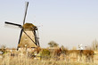 historic windmill from holland