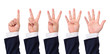 Collection of counting hands