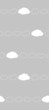 Vector clouds seamless pattern in grey background