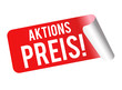 Vektor: Aktionspreis Sticker Vector Aktionspreis Sticker Vector